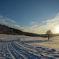 Snow and Sunset